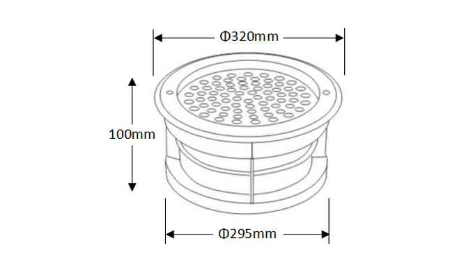 36W CCT 3000-6000K IP67 In-ground Lights