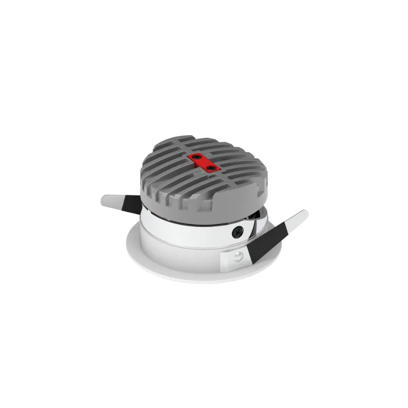8W CCT 3000-6000K Round Recessed Downlight