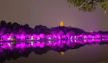 Phase II Lakeside Lighting Project of QianDeng Lake
