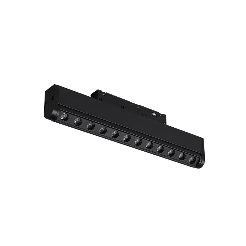 12W Magnetic Track Adjustable Grille Lights