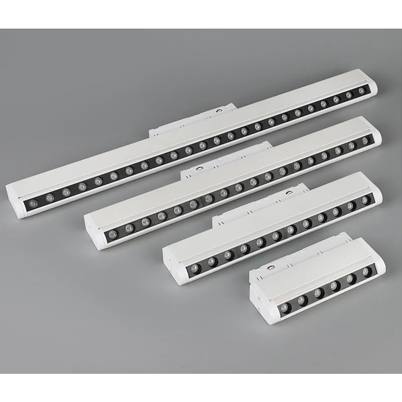 12W Magnetic Track Adjustable Grille Lights