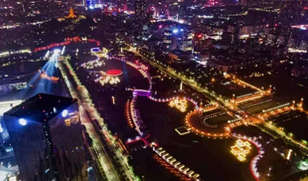 Qian Deng Lake Landscape Lighting Renovation Project