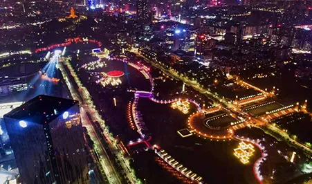 Qian Deng Lake Landscape Lighting Renovation Project
