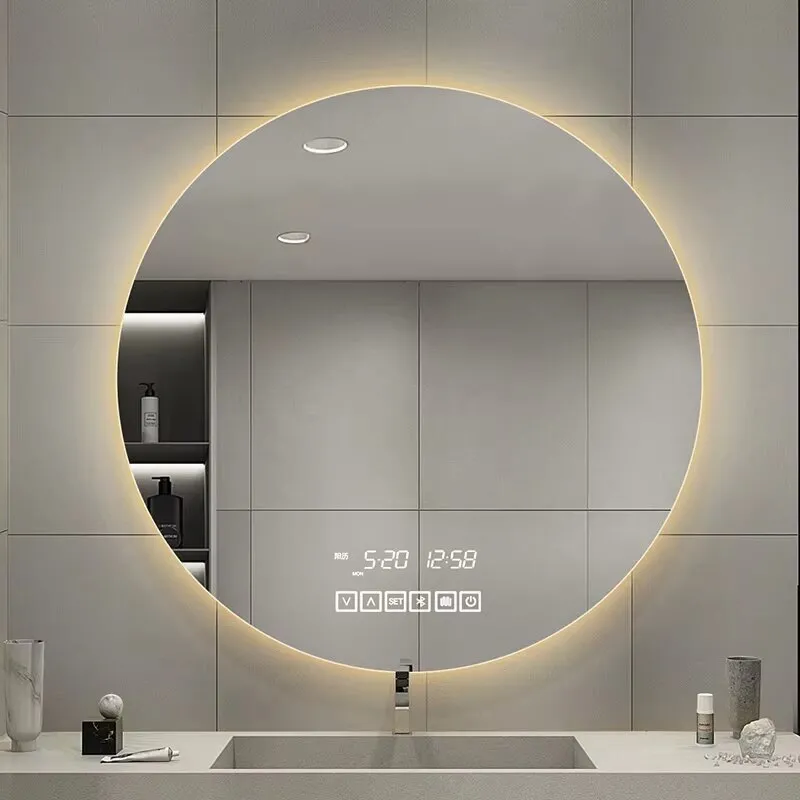 15W LED Frameless Bathroom Intelligent Mirror