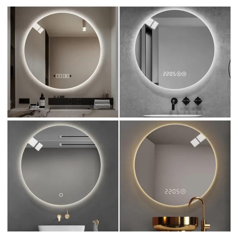 15W LED Frameless Bathroom Intelligent Mirror