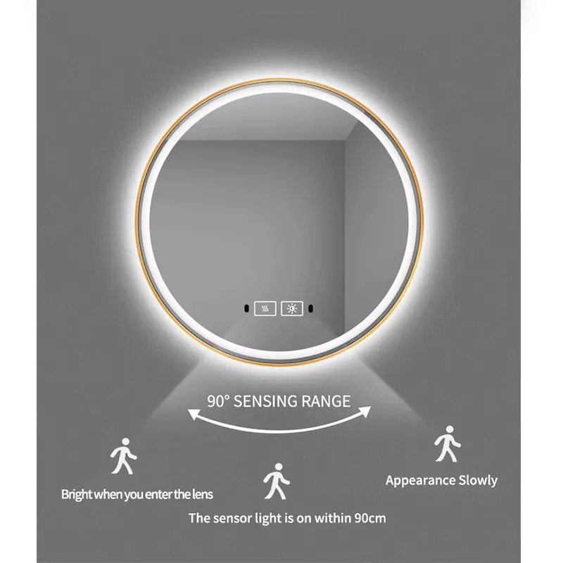25W LED Bathroom Intelligent Mirror