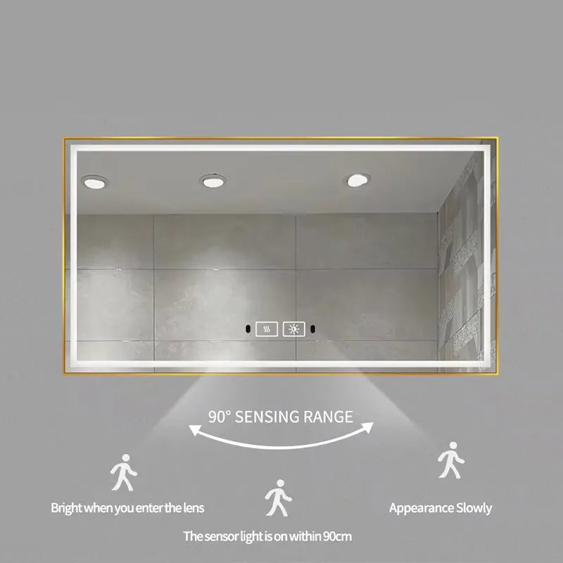 36W LED Bathroom Intelligent Mirror