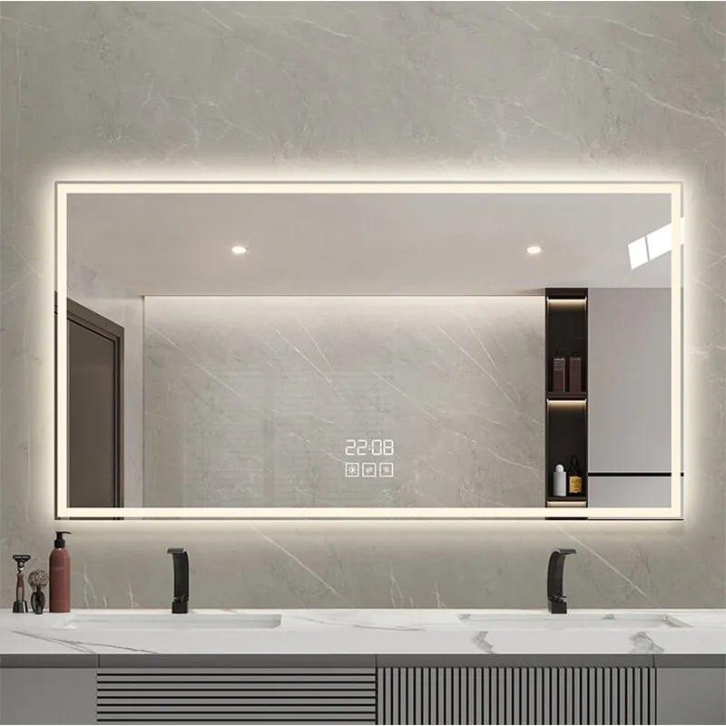 36W LED Frameless Bathroom Intelligent Mirror