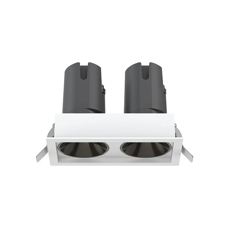 20W 2 Head Square Recessed Spotlights
