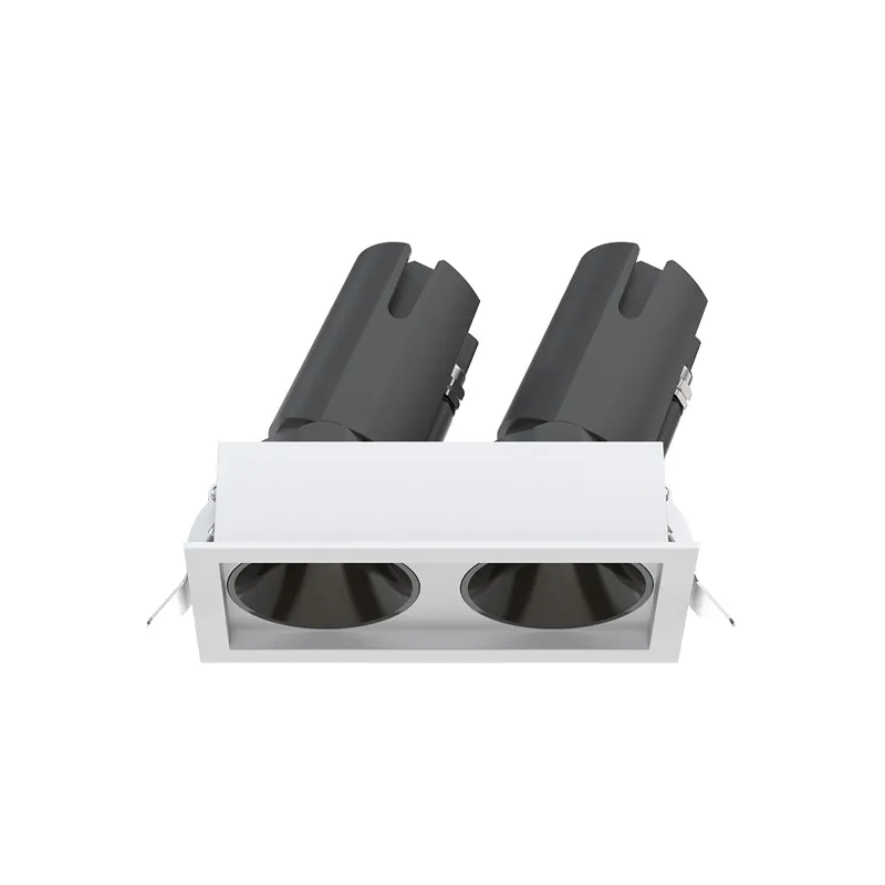 20W 2 Head Square Recessed Spotlights