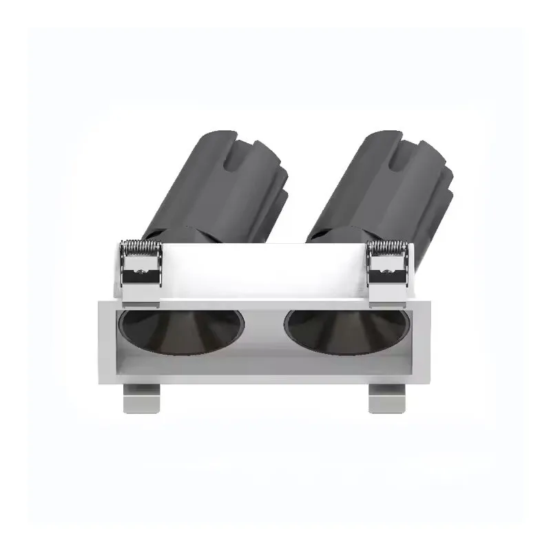 40W 2 Head Square Recessed Spotlights