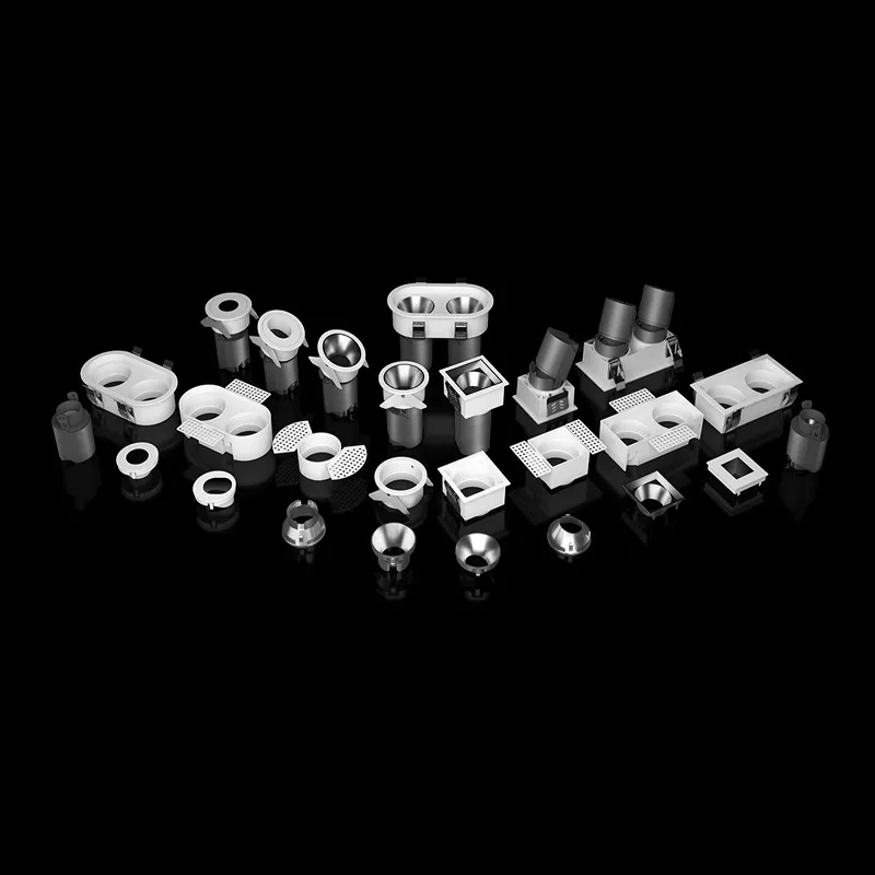 60W 2 Head Round Recessed Spotlights