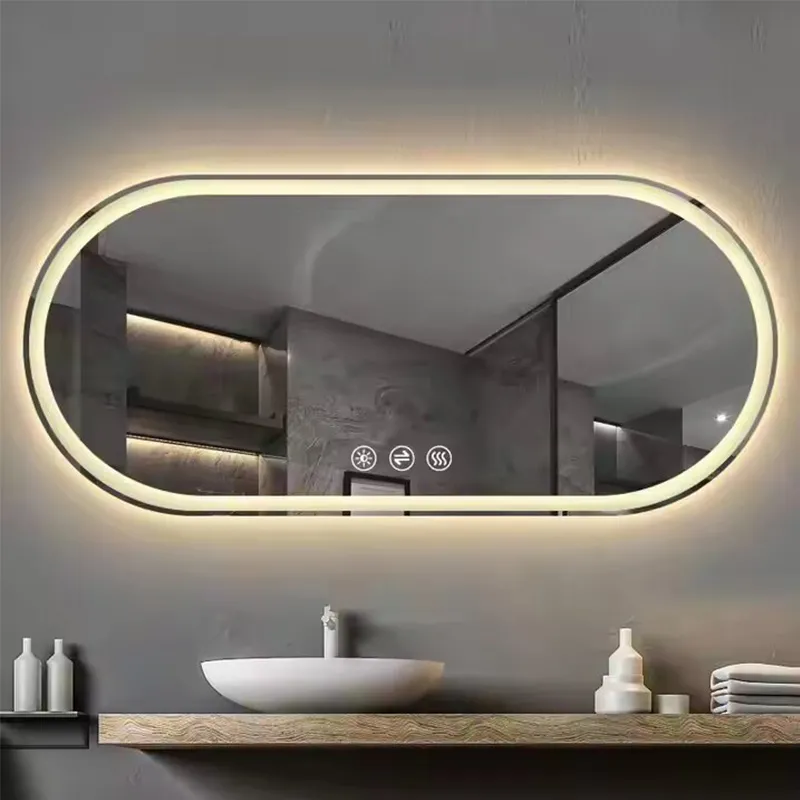 30W LED Frameless Bathroom Intelligent Mirror