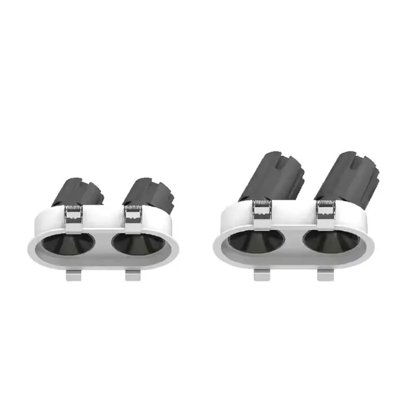 60W 2 Head Round Recessed Spotlights