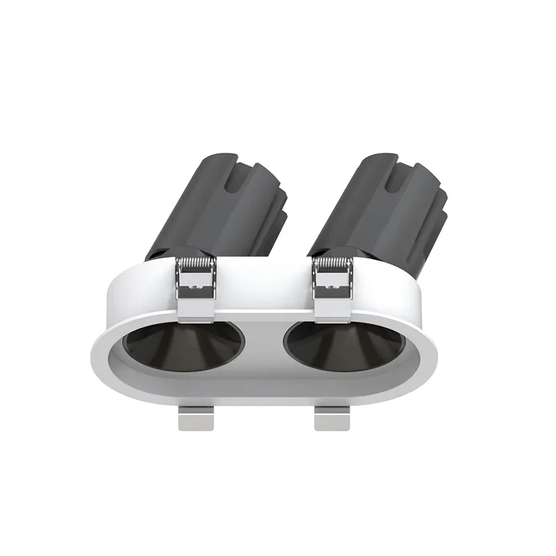 60W 2 Head Round Recessed Spotlights