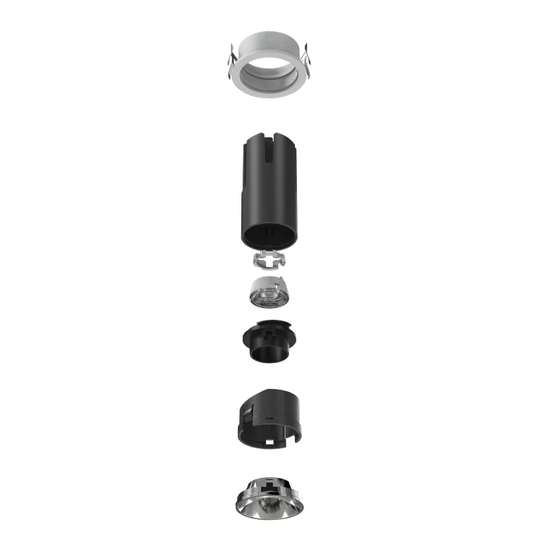 18W 2 Head Trimless Mini Round Recessed Spotlights