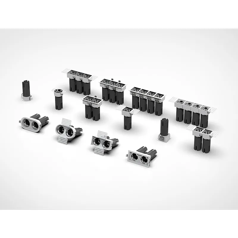 9W Mini Square Recessed Spotlights