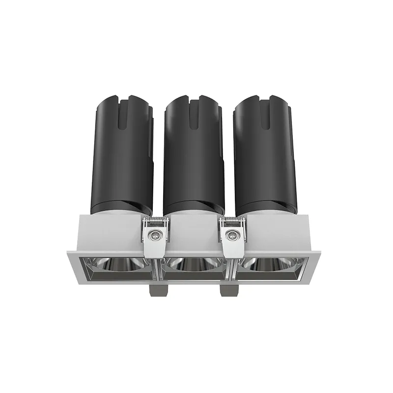 27W 3 Head Mini Square Recessed Spotlights